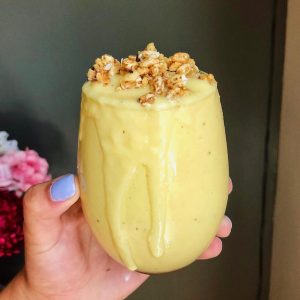 tropical mango smoothie