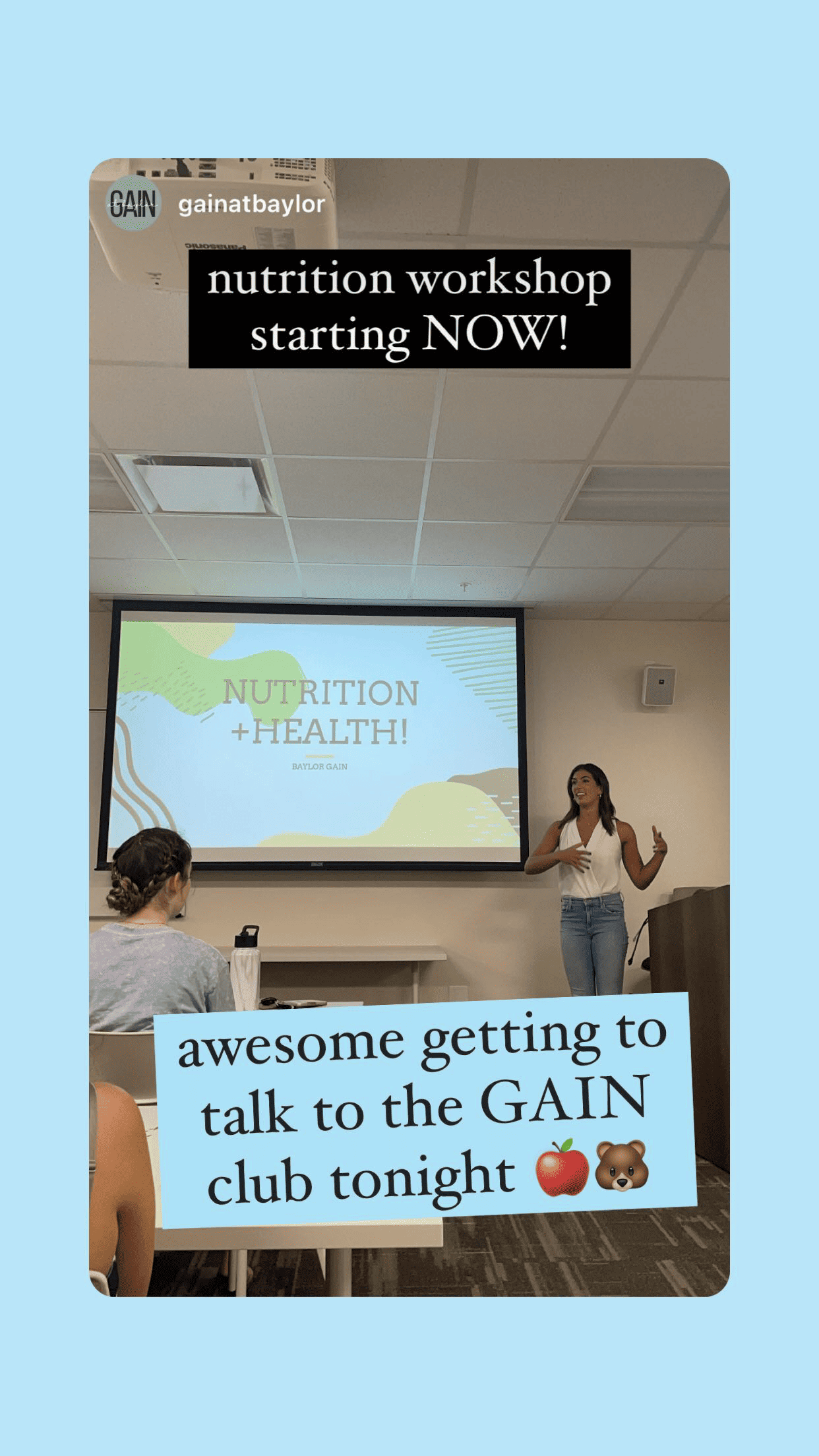 Healthy Living for college students with Baylor University