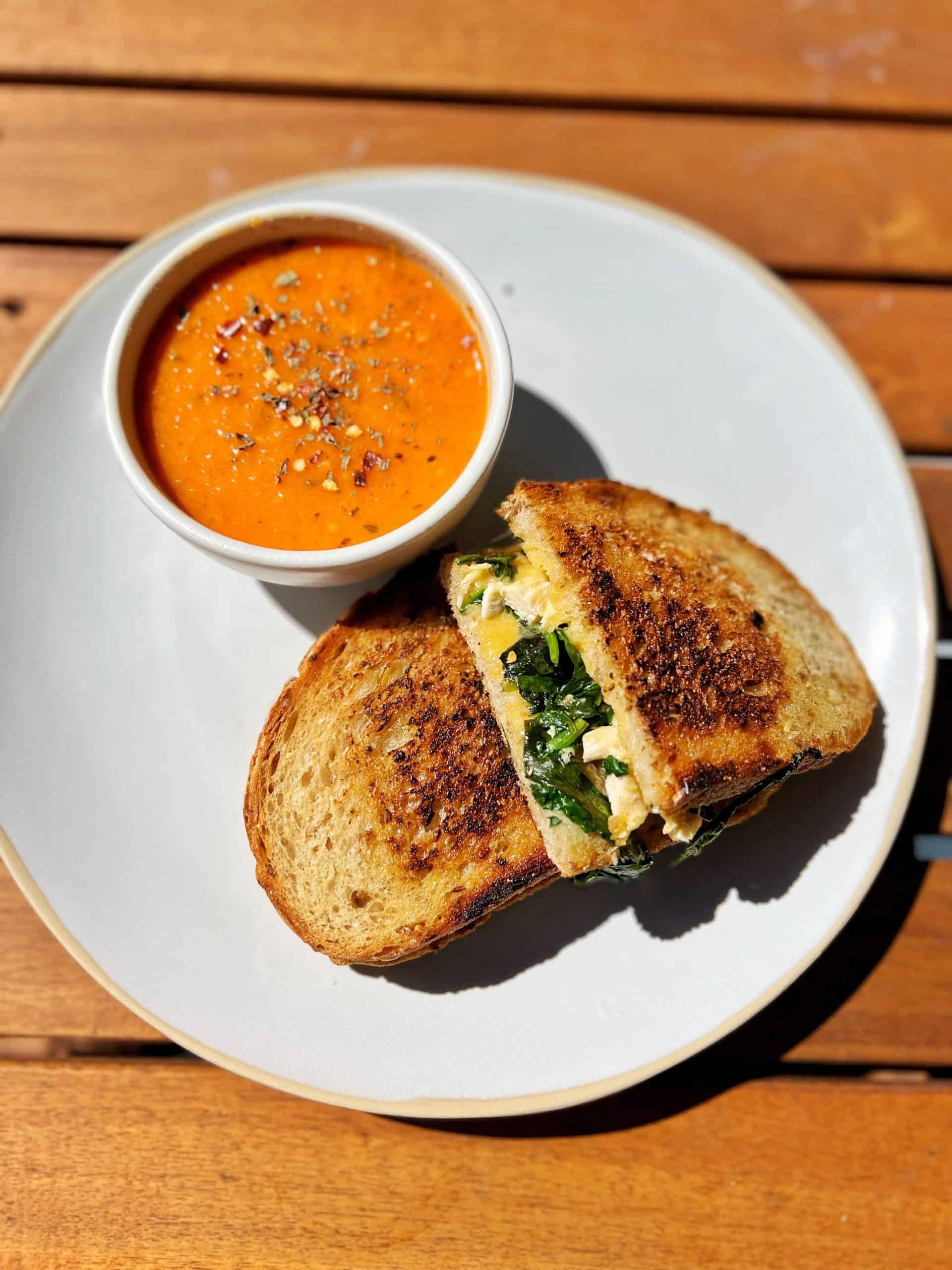 Healthier Grilled Cheese + Tomato Soup Recipe for Lunch Nourished by Anne